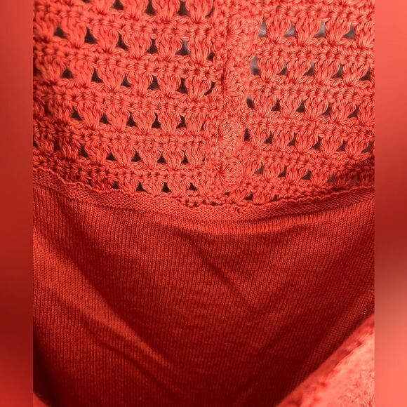 Veronica Beard Crochet Short Sleeve Dress - Picture 3 of 4